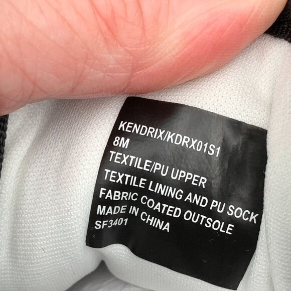 Steve Madden Kendrick Black Multi Womens Sneakers Athletic Shoes Size 8 Lace-Up - Picture 7 of 9